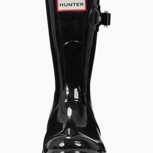 Original Short Hunter Black Gloss Boot